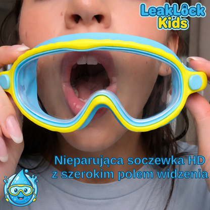 LeakLock Kids Swim Goggles – Anti-Fog & Leak-Proof Swimming Goggles for Children
