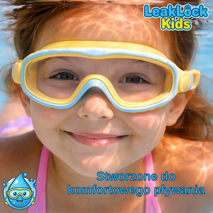 LeakLock Kids Swim Goggles – Anti-Fog & Leak-Proof Swimming Goggles for Children