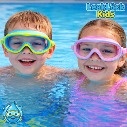 LeakLock Kids Swim Goggles – Anti-Fog & Leak-Proof Swimming Goggles for Children