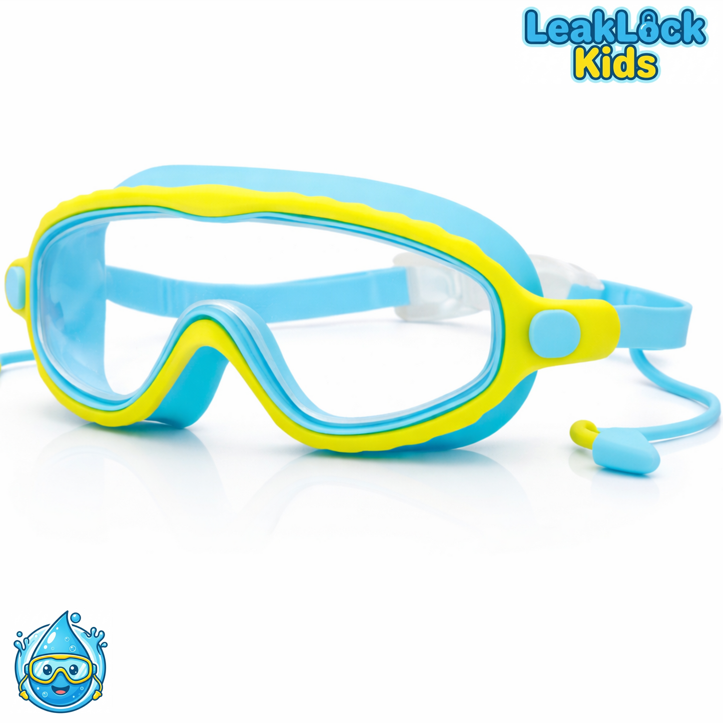 LeakLock Kids Swim Goggles – Anti-Fog & Leak-Proof Swimming Goggles for Children