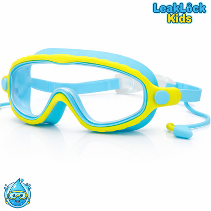 LeakLock Kids Swim Goggles – Anti-Fog & Leak-Proof Swimming Goggles for Children