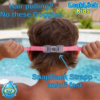 LeakLock Kids Swim Goggles – Anti-Fog & Leak-Proof Swimming Goggles for Children