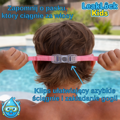 LeakLock Kids Swim Goggles – Anti-Fog & Leak-Proof Swimming Goggles for Children
